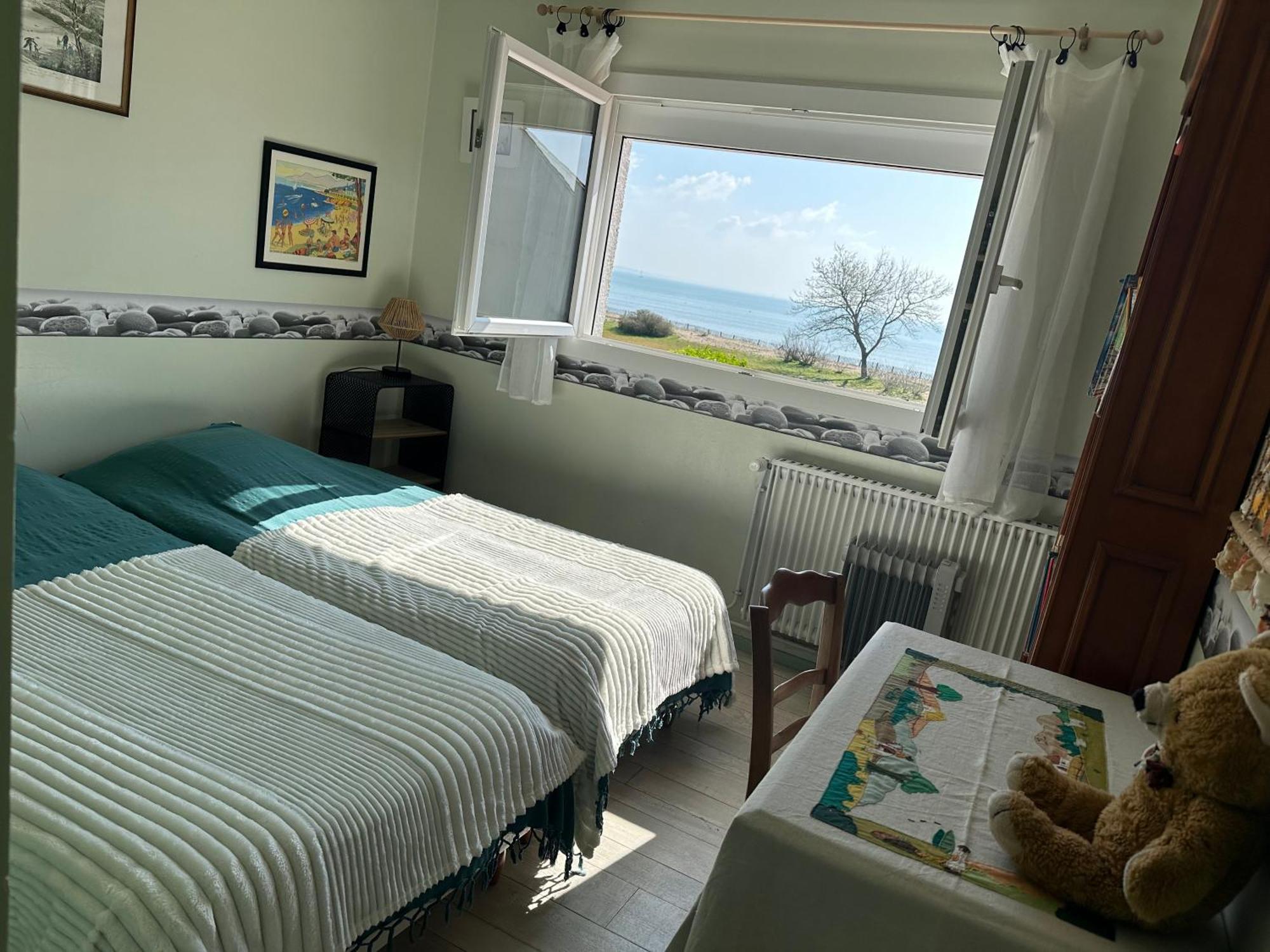 Maison Face A La Mer Rivedoux-Plage Eksteriør billede